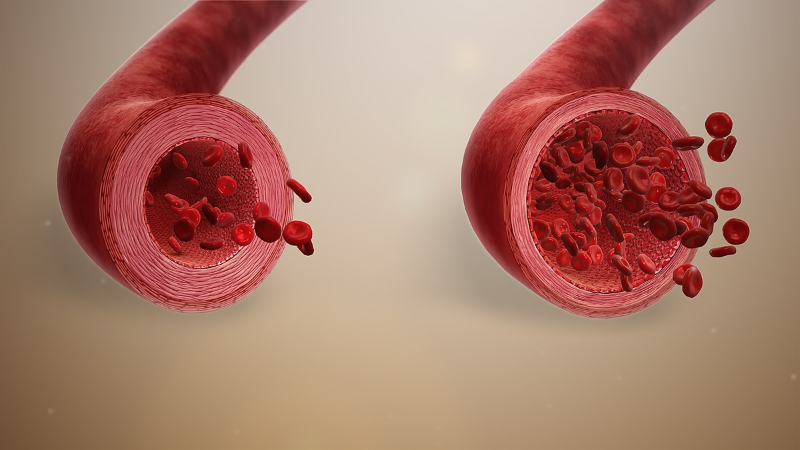 Giãn mạch gây PI cao: tăng lượng máu và tương phản mạch máu